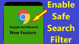 How to Turn on Safe Search filter in Google Chrome 2023  Howtosolveit [upl. by Lud]