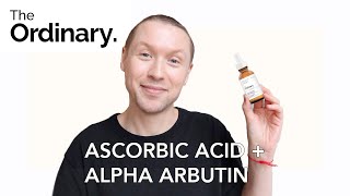 THE ORDINARY ASCORBIC ACID 8 ALPHA ARBUTIN 2 Review  Vitamin C Serum [upl. by Anaul]