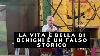 Travaglio LA VITA È BELLA DI BENIGNI È UN FALSO STORICO sono stati i Russi non Gli Americani [upl. by Nodarb964]