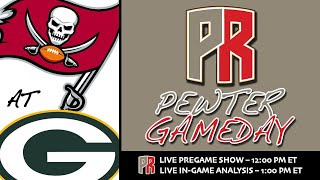 Pewter GameDay Buccaneers vs Packers  LIVE Reactions [upl. by Attenyw]