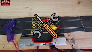 Modificación Pit Box analógico de Scalextric [upl. by Asinla786]