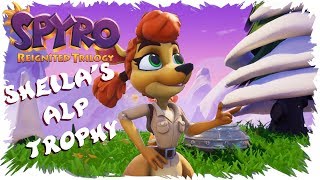 Spyro 3 Reignited Trilogy Stomping Target Practise Trophy Guide Sheila Stampf Zielübungen Trophäe [upl. by Girardi403]