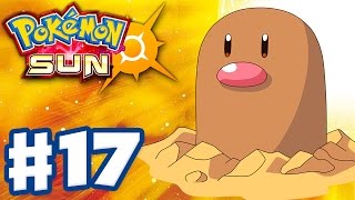 Pokemon Sun and Moon  Gameplay Walkthrough Part 17  Digletts Tunnel Nintendo 3DS [upl. by Mirielle580]