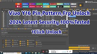 Vivo Y16 PinPattern Frp Unlock New Security By Unlock Tool 2024 [upl. by Naliorf286]