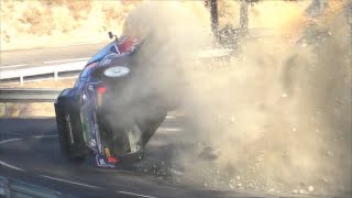 Fourmaux BIG CRASH Rallye MonteCarlo 2022 [upl. by Bria487]