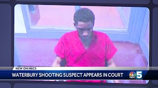 Waterbury shooting suspect appears in court [upl. by Novart327]