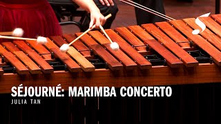 Emmanuel Séjournés Marimba Concerto original version feat Julia Tan [upl. by Merrie546]