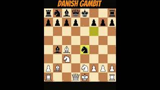 Ambush with Danish Gambit set up shorts chess [upl. by Hsaka]