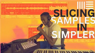 How To Slice Samples In Simpler  Ableton BEGINNER [upl. by Jenei]