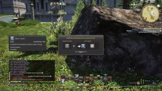 FFXIV Patch 33 New Gathering Items lightkissed aethersand meteorite amp crystallyzed sap [upl. by Ayotal357]