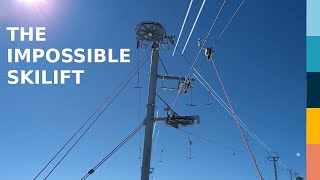 The IMPOSSIBLE skilift that actually exists [upl. by Koblas782]