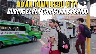 Christmas season Philippines Downton cebu city bustling and vibrant during festive season [upl. by Dlabihcra]