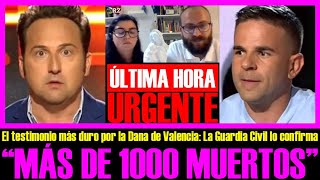 URGENTEquotMÁS DE 1000 MUERTOSquot EL TESTIMONIO QUE LO DEMUESTRA IKER JIMÉNEZ TIENE RAZON ÁNGEL GAITÁN [upl. by Danica]