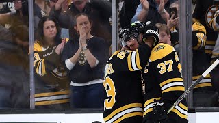 Bergeron gets emotional after historic season ends [upl. by Ennayar612]