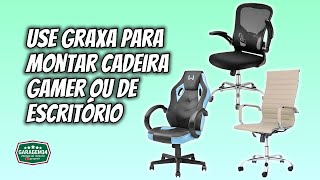 DICA IMPORTANTE PARA MONTAR CADEIRA DE ESCRITÓRIO [upl. by Wise]