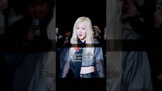 Thats the Rosè impact 😈👑 rosè fypシ゚viral ytshorts blackpink attitude apt rosesarerosie [upl. by Aicsila]