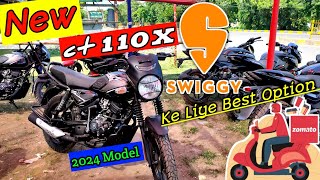 New ct 110 x 2024 Model Full Review Price amp Mileage  Best Bike Of Any Commercial Purpose ❤️ [upl. by Aicnorev214]