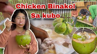 Wow masarap pala ang buko sa Chicken  Binakol recipe  Ka Mangyan Vlogs [upl. by Anica]