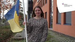 Kateryna about studying in the Netherlands  Driestar Christian University [upl. by Ilsa449]