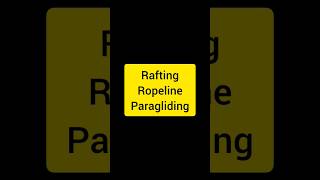 Adventure Travel india rafting paragliding gondola adventuretime travelling tracking [upl. by Maiga]