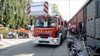 Ladderwagen  2e Hulp Brandweer Brasschaat [upl. by Htaeh]