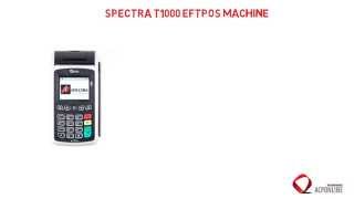 Spectra T1000 Eftpos Machine [upl. by Lemon220]