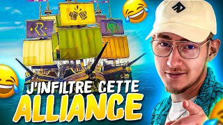 JINFILTRE CETTE ALLIANCE EN SOLO  hilarant  Sea of Thieves [upl. by Gebelein95]