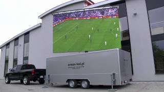 TRAILER LED  przyczepa LED od screenledpl MobiLED Mobile LED screen [upl. by Niknar70]