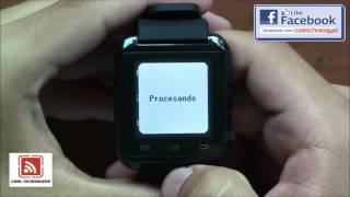 Reloj Smart Watch U8 Original Bluetooth Presentación Accesorios Uso [upl. by Virge]