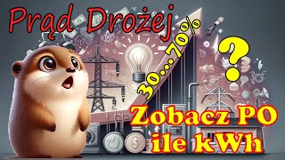 Cena energii elektrycznej od 1 lipca 2024 czyli całkowity koszt kWh [upl. by Doralynne]