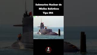 Submarinos Nucleares CHINOS Tipo094 [upl. by Tiebold898]