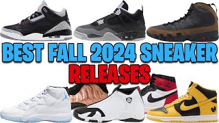 BEST FALL 2024 SNEAKER RELEASES BEST FALL SNEAKERS FROM AIR JORDAN  NIKE RELEASE DATES 🔥✅ [upl. by Elehcin]