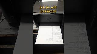 How to get wireless password epson eco tank l3150 shorts short epson [upl. by Bartlett]