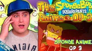 The SpongeBob SquarePants Anime  OP 3 Original Animation  Reaction  The Beast [upl. by Malvino]