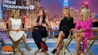 The Real Housewives of New York City Cast Dishes On New Season Drama  TODAY [upl. by Nnaeirb]