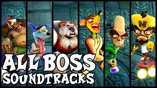 CRASH BANDICOOT N SANE TRILOGY ALL BOSS SOUNDTRACKS CRASH 1 [upl. by Cony]