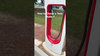 HOW TO CHARGE A TESLA MODEL Y I drove across the nation in a Tesla… Tesla Supercharger ModelY [upl. by Sawtelle]