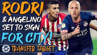 MAN CITY CLOSE IN ON RODRI AND ANGELINO  TRANSFER TARGET [upl. by Landa]