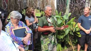 A special Halawa Valley goodbye from Anakala Pilipo Solatorio [upl. by Frame]