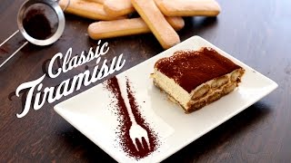 Classic Tiramisu Recipe [upl. by Haidedej668]