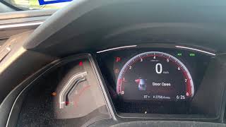 TPMS Reset Calibration 2020 Honda Civic  quick and easy using touch screen [upl. by Doran]