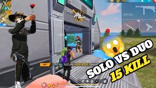 BRRANKE SOLO VS DUO তে 15 কিল করলাম 🥶ll FREEFIRE freefire freefiregameplay viralvideo [upl. by Oregolac]