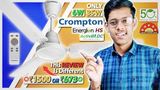 Crompton BLDC CEILING FAN truth Crompton Energion HS 48 BLDC Fan Review  Best Compton Ceiling Fan [upl. by Dianuj626]