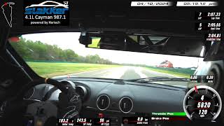 Pobst tops 149mph in Slakker 41L Cayman at VIR [upl. by Robinetta]