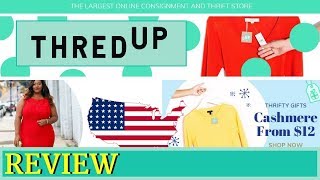 ThredUp Review  How to Make Extra Money Selling Unwanted Clothes [upl. by Hcurab]