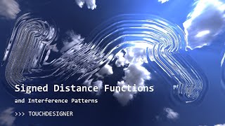 SDF Interference Patterns in TouchDesigner [upl. by Kristofor765]