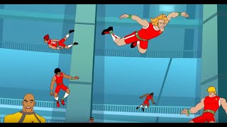 Supa Strikas  S02E17  Balones espaciales  Serie de Aventura de Fútbol [upl. by Shurlocke]