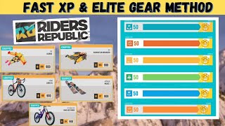 Fast XP amp Elite Gear Method  How to Get Elite Gear  Riders Republic [upl. by Osterhus]