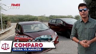 Ertiga VS Marazzo which one is better  Comparison by Kranti Sambhav [upl. by Ludlew]