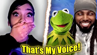 Mimicking Peoples Voices with Kermit PRANK Ventriloquist Voice Trolling [upl. by Ellehcrad247]